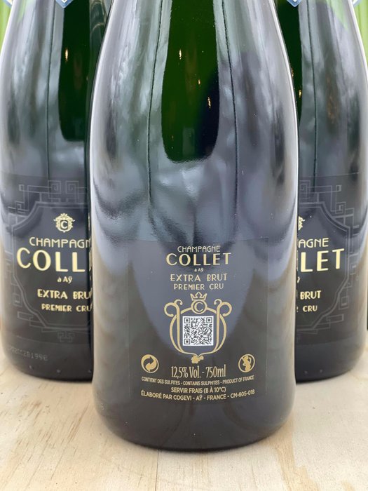 Collet, Extra Brut - Champagne Premier Cru - 6 Flasker (0,75 L)