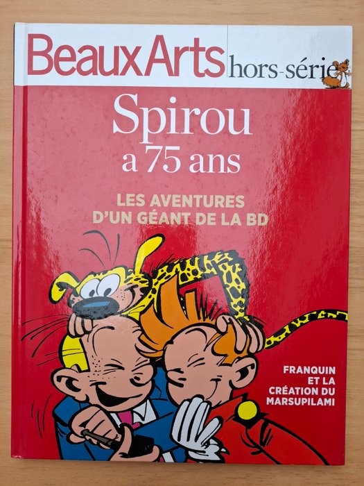 Franquin - Les Couvertures de Spirou + Spirou a 75 ans - 2x C - 2 Album - Første udgave - 2013/2017