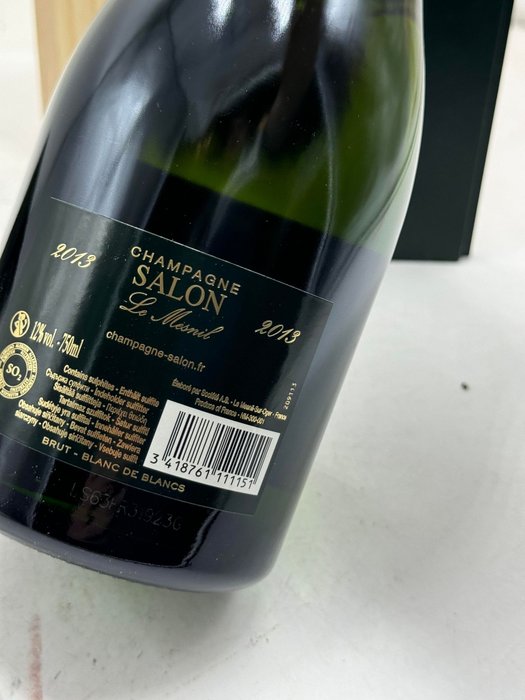 2013 Salon, Brut Blanc de Blancs Cuvée "S" Le Mesnil - Champagne Grand Cru - 1 Flaske (0,75L)