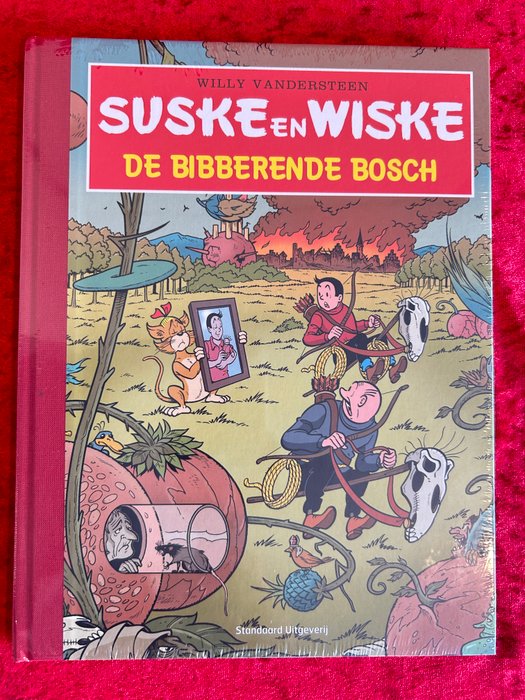 Suske en Wiske Vierkleuren reeks met nieuw omslag luxe - De bibberende Bosch - 1 Album - 2016