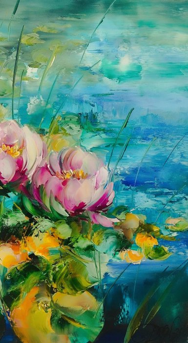 Danuta Mazurkiewicz (XX) - Water lilies