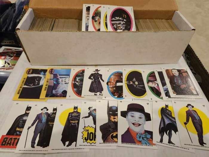 Topps - 500 Incomplete Album - 1989 movie - Batman