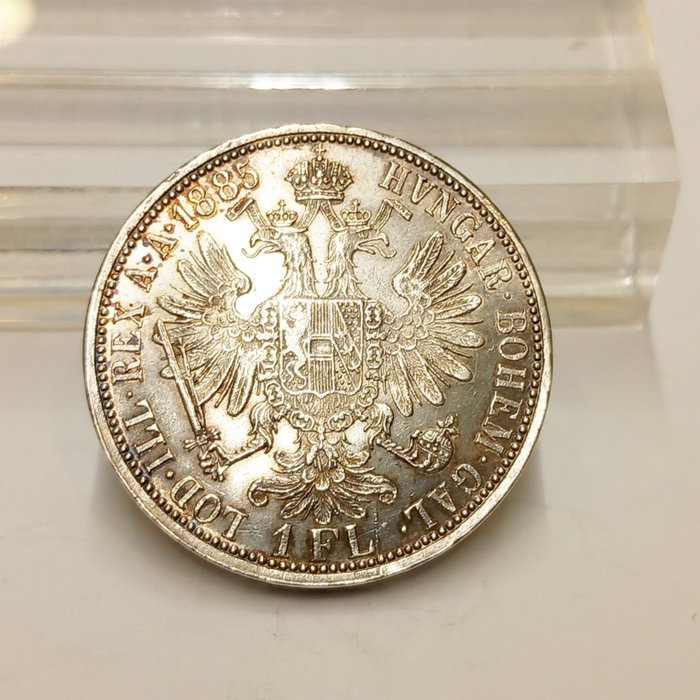 Østrig Franz Josef II 1 Gulden 1885 Erhaltung  (Ingen mindstepris)