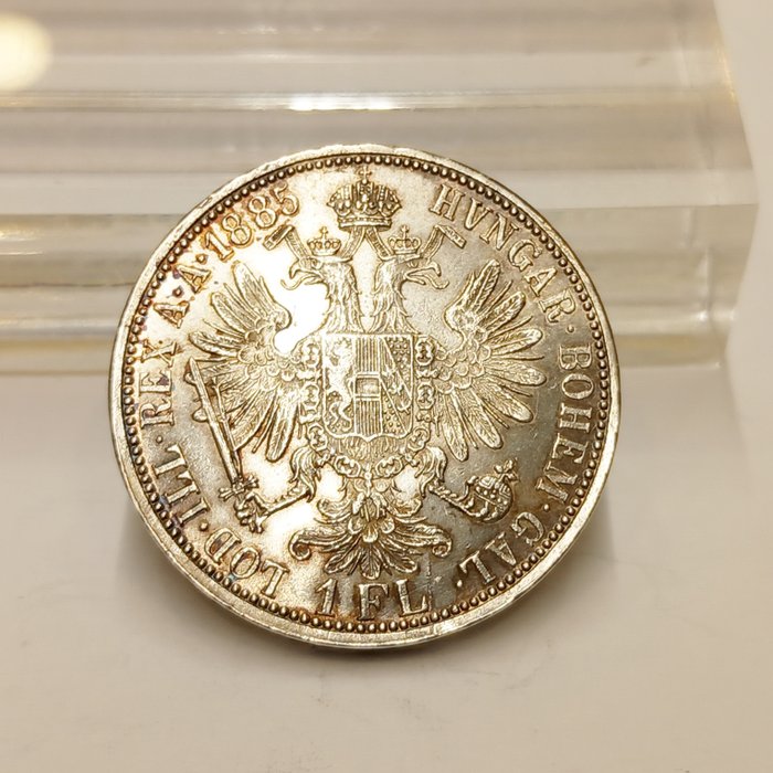 Østrig Franz Josef II 1 Gulden 1885 Erhaltung  (Ingen mindstepris)