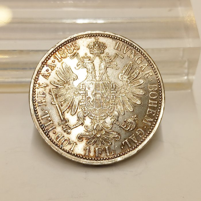 Østrig Franz Josef II 1 Gulden 1885 Erhaltung  (Ingen mindstepris)