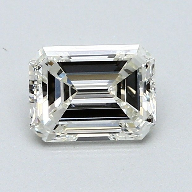 1 pcs Diamant  (Natur)  - 1.08 ct - Smaragd - I - VS1 - Gemological Institute of America (GIA)