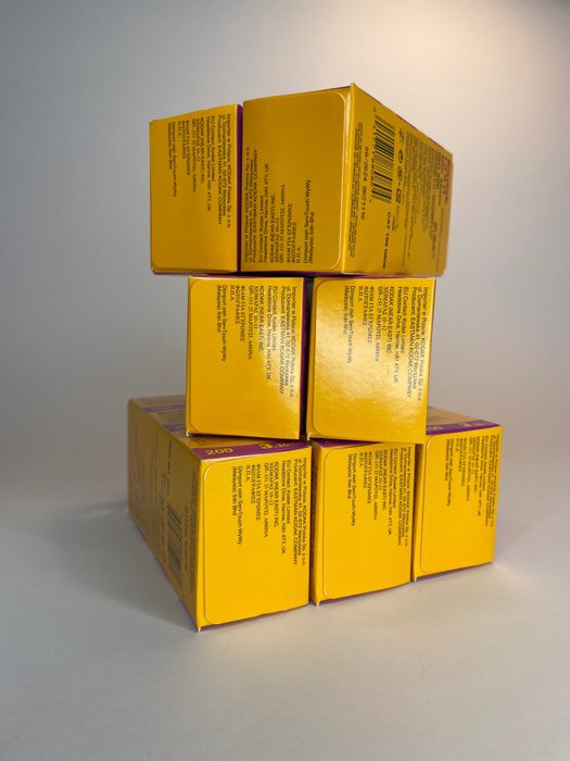 Kodak 7 Package with 3 GOLD ISO 200 color negative [21 Films] Ubrugt film