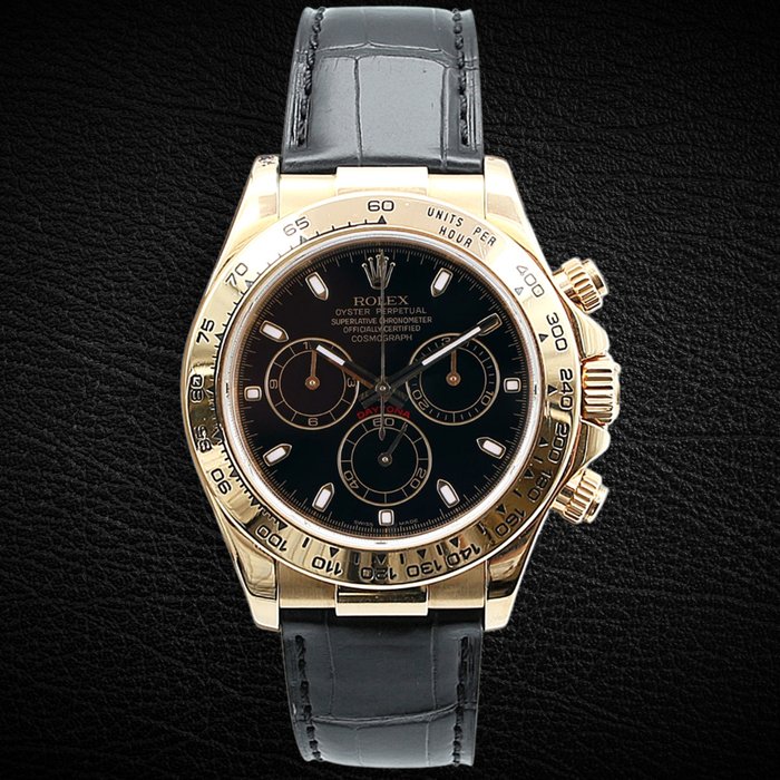 Rolex - Daytona -  Black Dial - Ref. 116518 - Mænd - 2000-2010