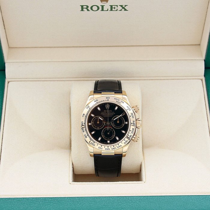 Rolex - Daytona -  Black Dial - Ref. 116518 - Mænd - 2000-2010