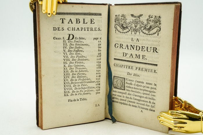 Marquis de Caraccioli - La grandeur d'âme - 1762