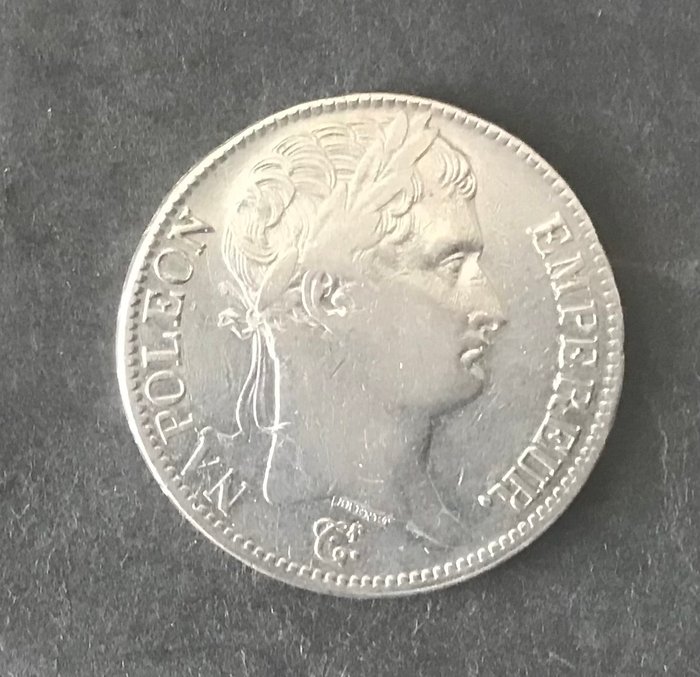 Frankrig. Napoléon I (1804-1814). 5 Francs 1812-D, Lyon  (Ingen mindstepris)