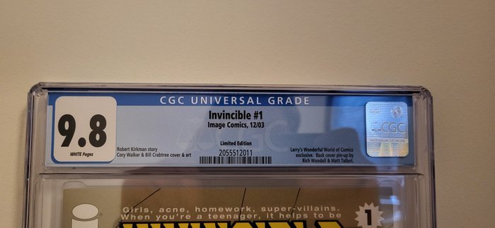 Invincible 1 - 1 Graded comic - 2003 - CGC 9.8