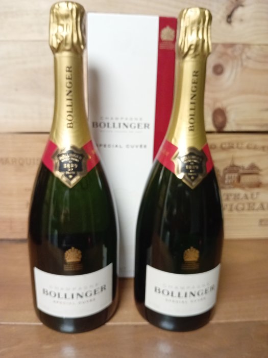 Bollinger, champagne - Reims Grand Cru - 2 Flaske (0,75L)