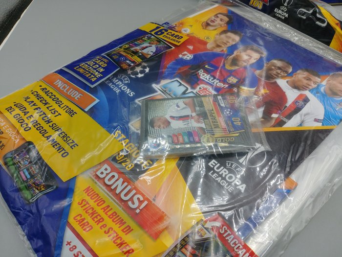 2019/20 Topps Match Attax 101 - 200 sealed packs + 2 starter packs - 1 Mixed collection - Næsten så god som ny (NM)