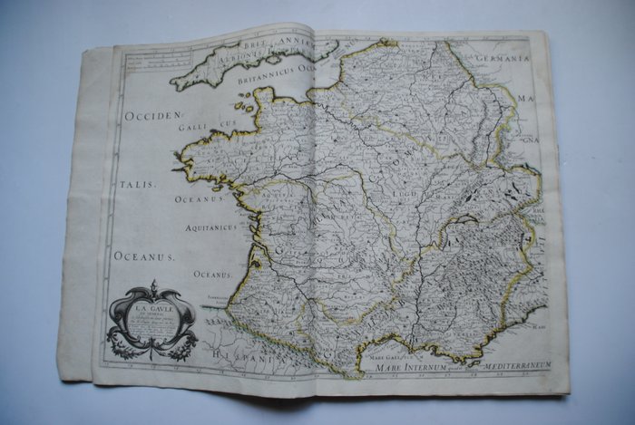 N. Sanson - La France, Descrite en plusieurs Cartes - 1651