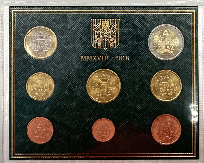 Vatikanstaten. Year Set (FDC) 2018  (Ingen mindstepris)