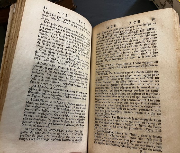 Valmont de  Bomare - Dictionnaire raisonné universel d'histoire naturelle contenant des animaux des végétaux et des - 1776