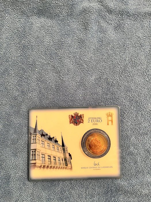 Luxembourg. 2 Euro 2006/2009 (3 stuks)  (Ingen mindstepris)