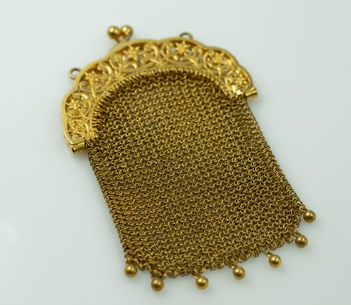 Broche - 14 karat Gulguld