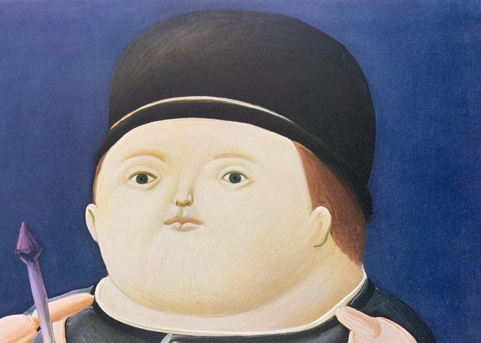 Fernando Botero (after) - St. Georg - 1970‹erne