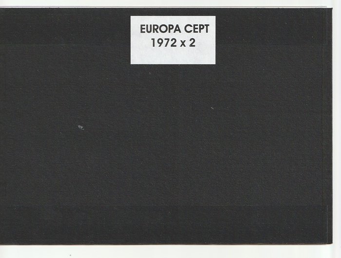 Europa CEPT 1972 - Kultur - 2 complete jaargangen