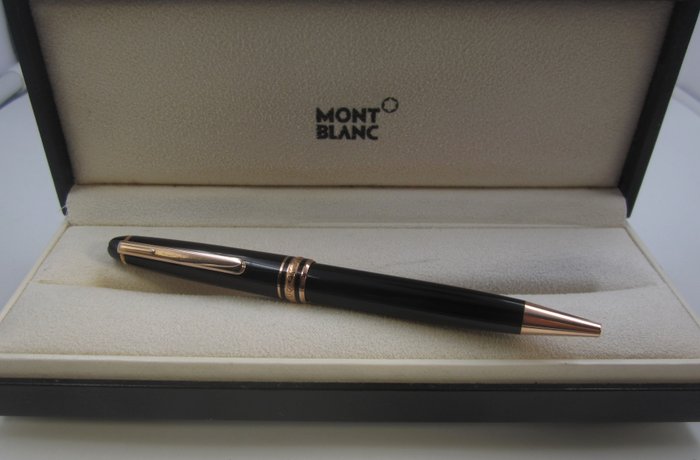 Montblanc - Meisterstuck 164 rifiniture oro rosa - Germania Anni '90 - Kuglepen