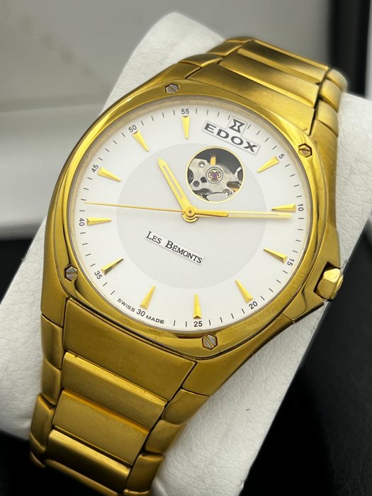 Edox - Automatic Open Heart Les Bemonts - 85002 - Mænd - 2000-2010