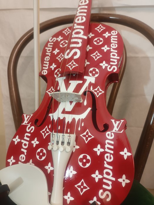 fppopart - SUPREME Louis vuitton violon red laque édition  4/4 60cm (60cm)