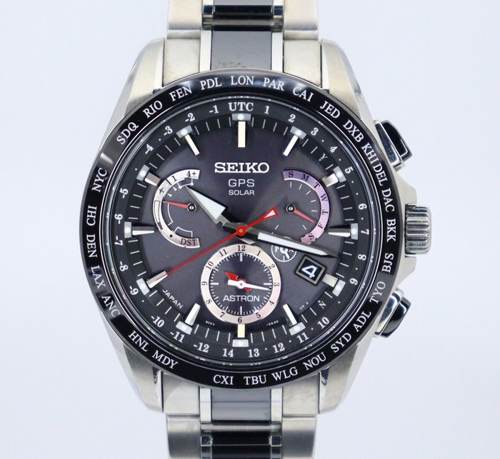 Seiko - Astron GPS - Ingen mindstepris - SBXB041/8X53-0AB0-2 - Mænd - 2011-nu