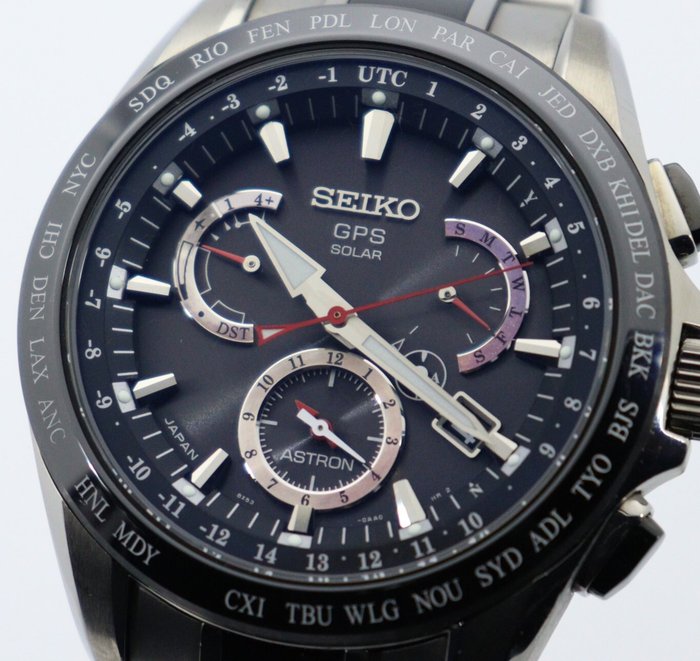 Seiko - Astron GPS - Ingen mindstepris - SBXB041/8X53-0AB0-2 - Mænd - 2011-nu