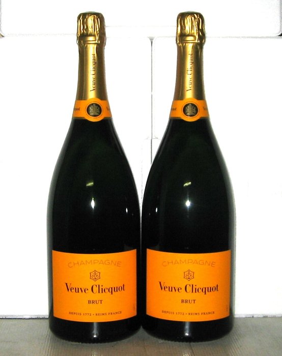 Veuve Clicquot, Carte Jaune - Champagne Brut - 2 Magnummer (1,5 L)