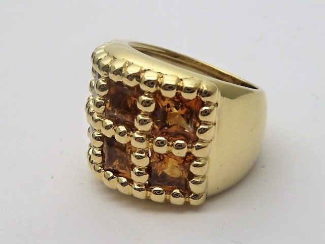 Ring - 18 kraat Gulguld