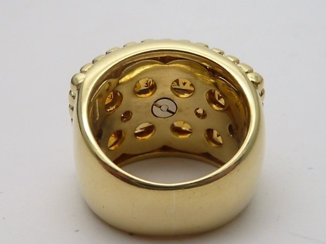 Ring - 18 kraat Gulguld