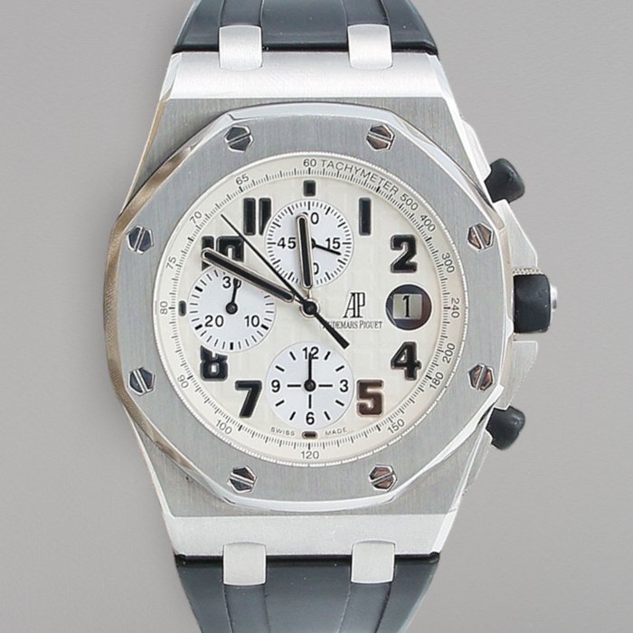 Audemars Piguet - Royal Oak Offshore Chronograph Safari - 26170ST - Mænd - 2000-2010