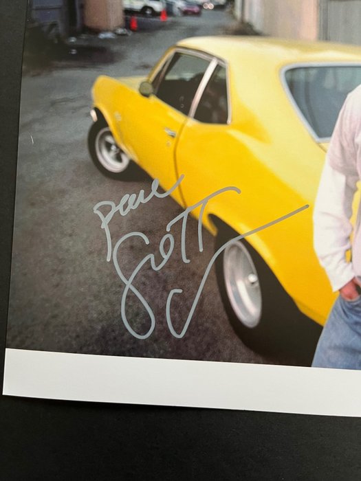 Gone in 60 seconds - Scott Caan - Signed in Person - with PSA/DNA Certificate - Autograph photo - No Reserve!