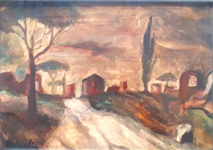 Carlo Quaglia (1903-1970) - Paesaggio - NO RESERVE