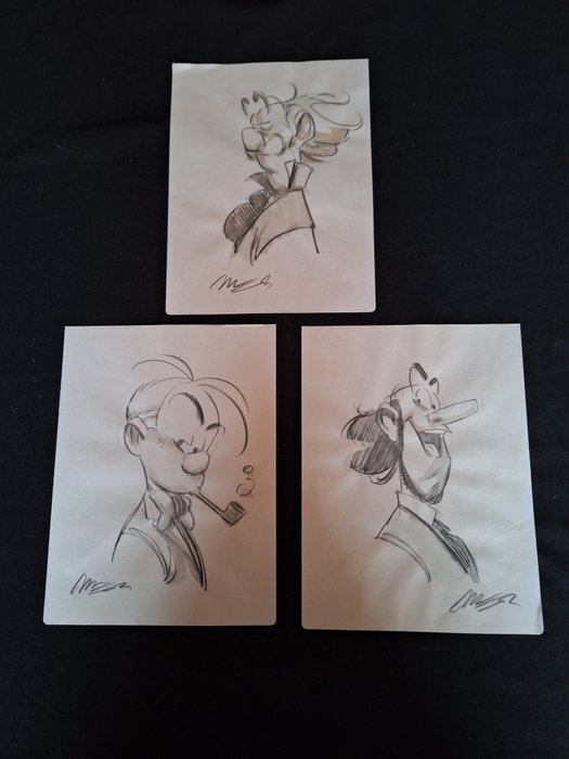 Munuera, José Luis - 3 Original drawing - Spirou et Fantasio