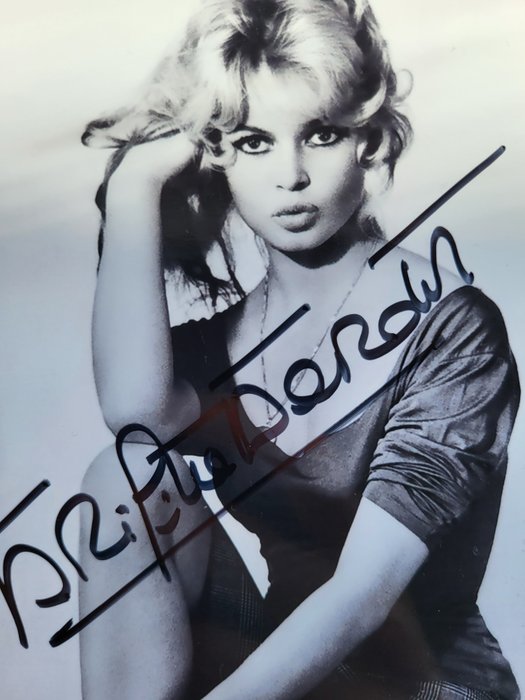 Brigitte Bardot - Signed Photo, s