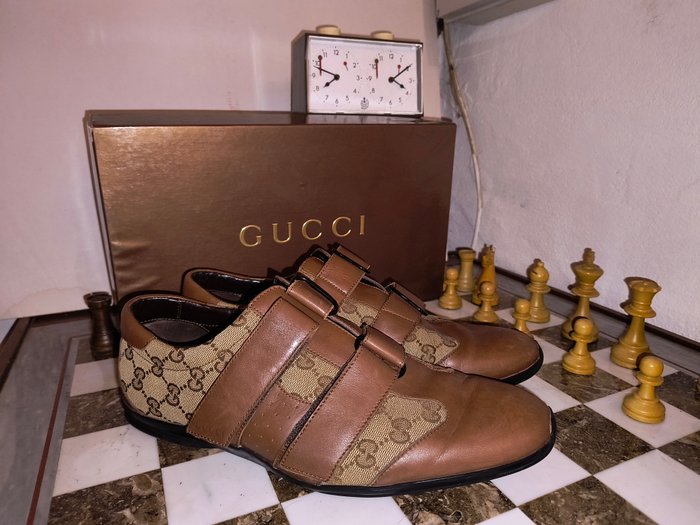 Gucci - Flade sko - Størelse: 42 (EU/IT) / 8 (UK) / 9 (US) - Vintage