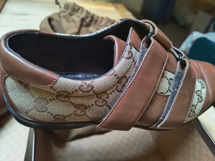 Gucci - Flade sko - Størelse: 42 (EU/IT) / 8 (UK) / 9 (US) - Vintage