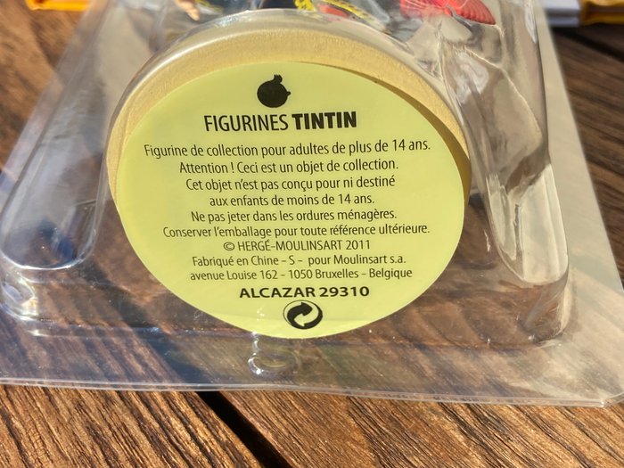 Statuette - Tintin / Collection Officielle - Hergé Moulinsart (4) - Harpiks