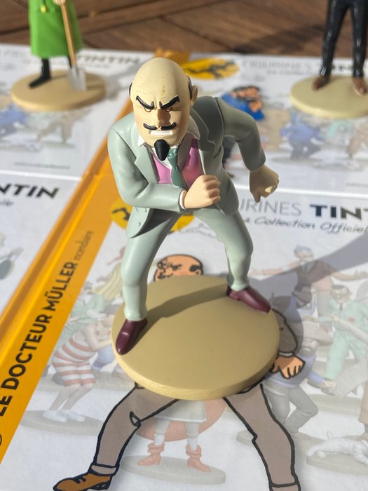 Statuette - Tintin / Collection Officielle - Hergé Moulinsart (4) - Harpiks