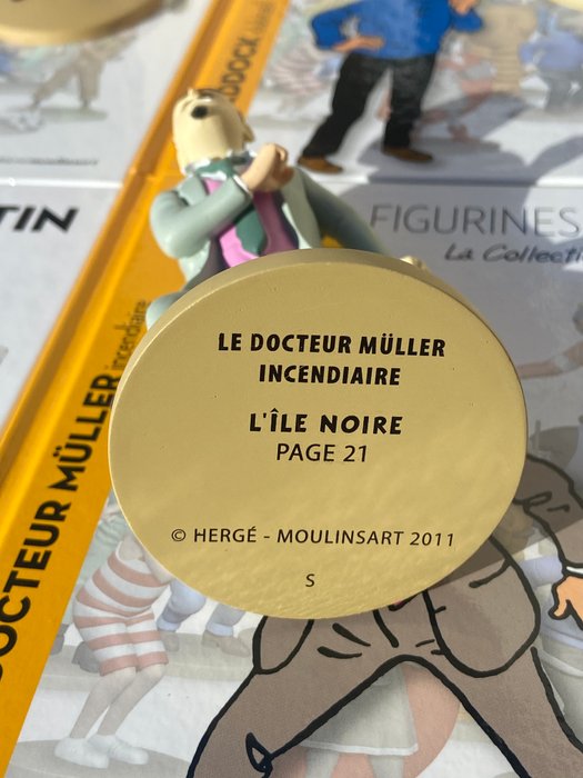 Statuette - Tintin / Collection Officielle - Hergé Moulinsart (4) - Harpiks