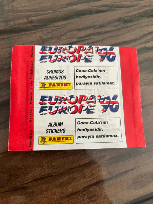 Panini - Euro 96 - Rare Turkish edition - Sealed Pack