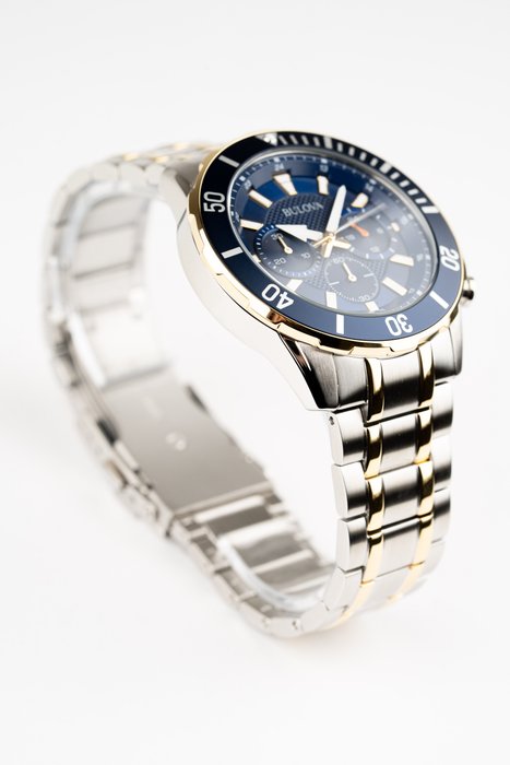 Bulova - Exclusive Blue Watch "NO RESERVE PRICE" - Ingen mindstepris - 98A246 - Mænd - 2011-nu