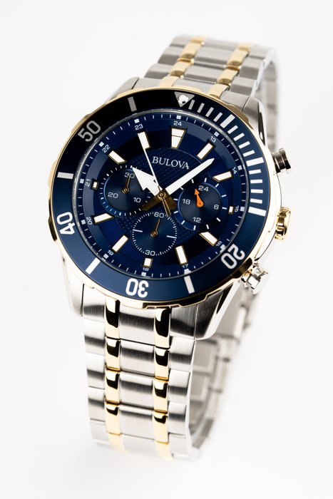 Bulova - Exclusive Blue Watch "NO RESERVE PRICE" - Ingen mindstepris - 98A246 - Mænd - 2011-nu