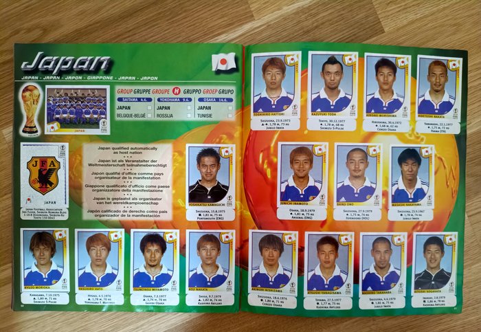 Panini - Korea/Japan 2002 World Cup Complete Album