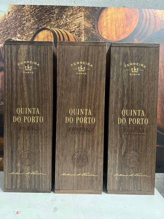 2019 Ferreira Quinta do Porto - Vintage Port -  Porto  - 3 Flasker (0,75 L)