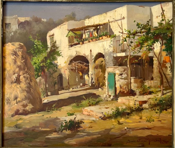 Sabatino Mirabella (1902-1972) - Capri nel 1938