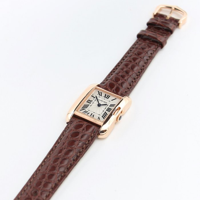 Cartier - Tank Anglaise - W5310027 - Unisex - 2000-2010